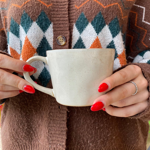 Mug - Organic Stoneware, Beige
