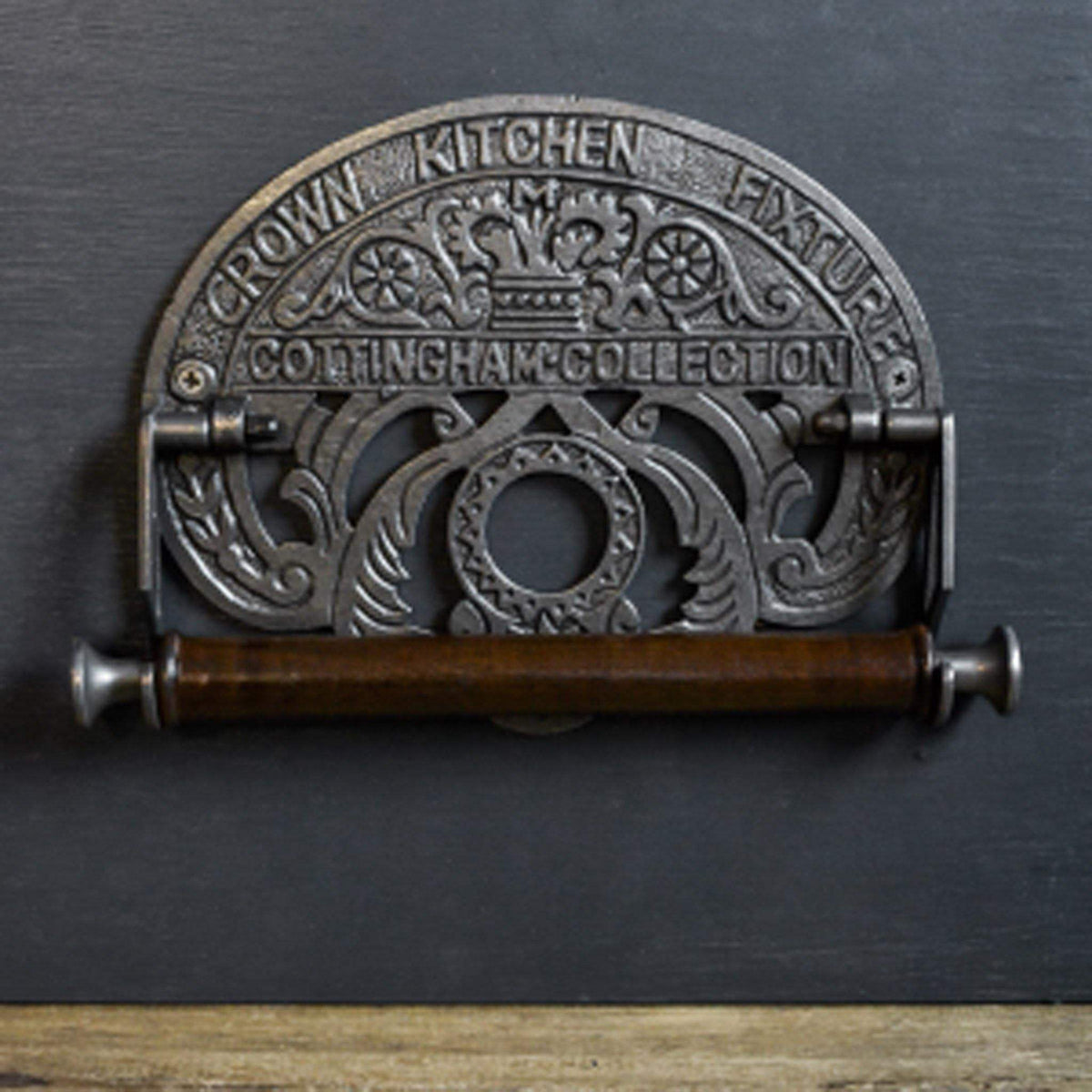 Kitchen Roll Holder- Wall Hanging, Cast Iron - - Liv's Solihull