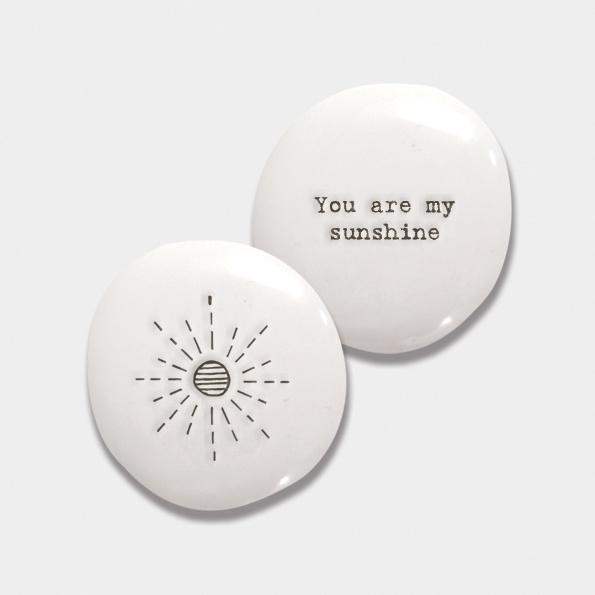 Porcelain Pebble - You are my sunshine - Liv's