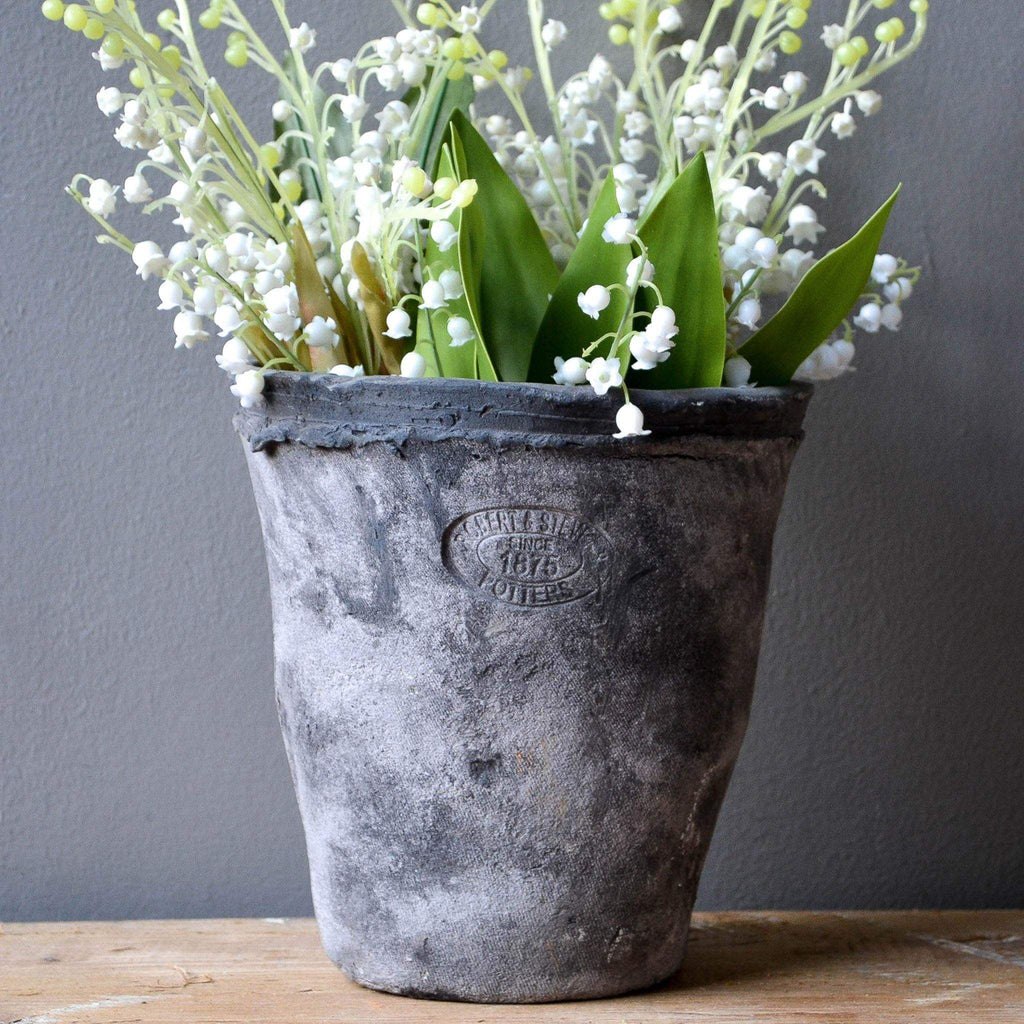 Grey Terracotta Pot - Large - Liv's