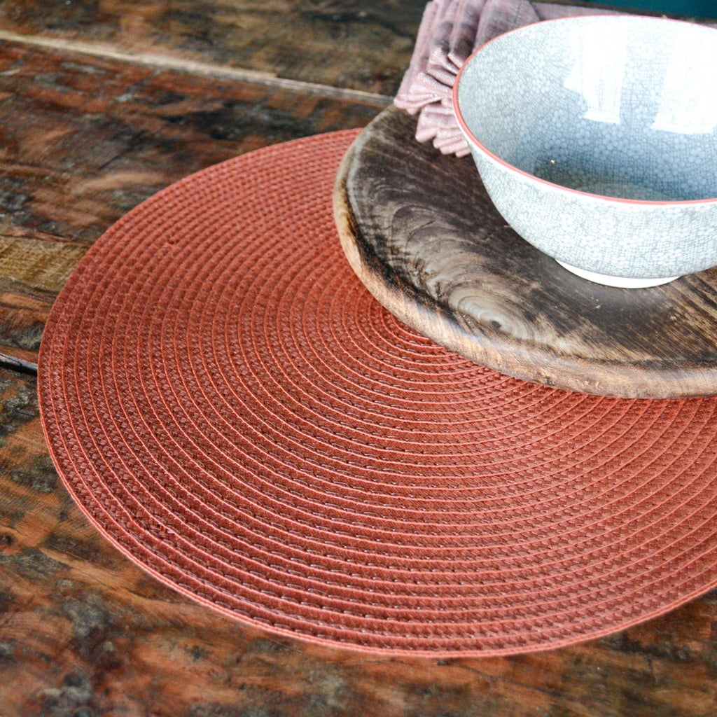 Round Placemat - Terracotta - Liv's