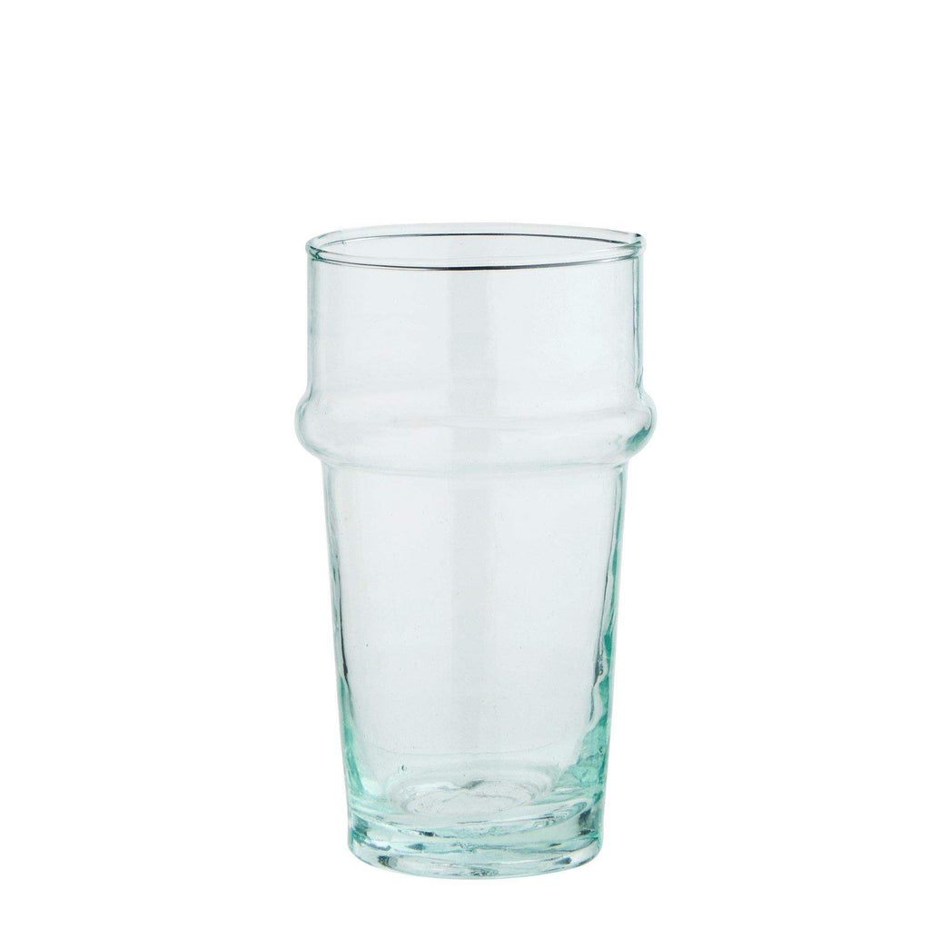 Beldi Glass - 11.5cm, Hand Blown Recycled Glass - Liv's