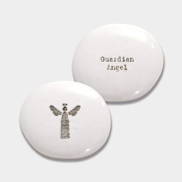 Porcelain Pebble - Guardian Angel - Liv's