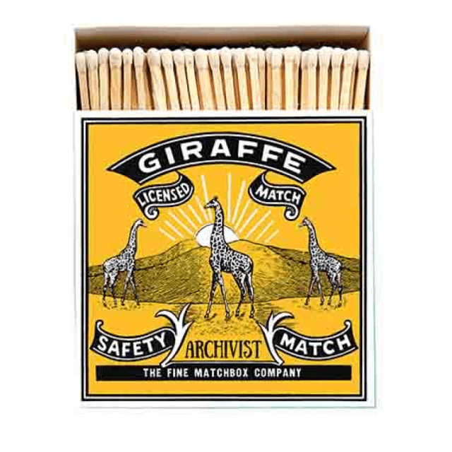 Matches - Giraffe - Liv's