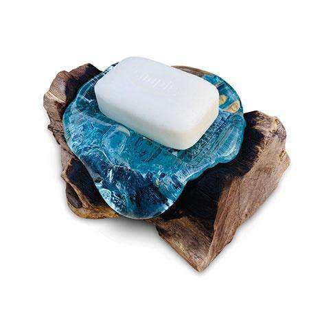 Root with Glass Soap Dish  - Rectangle - Liv's