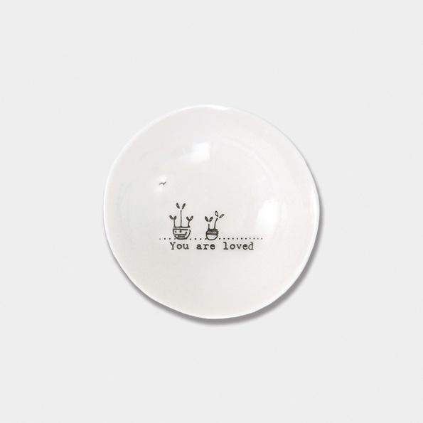 Small Wobbly Bowl Dish - You Are Loved - Liv's