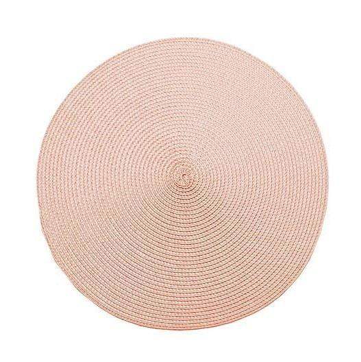 Round Placemat - Pink Quartz, 35cm - Liv's