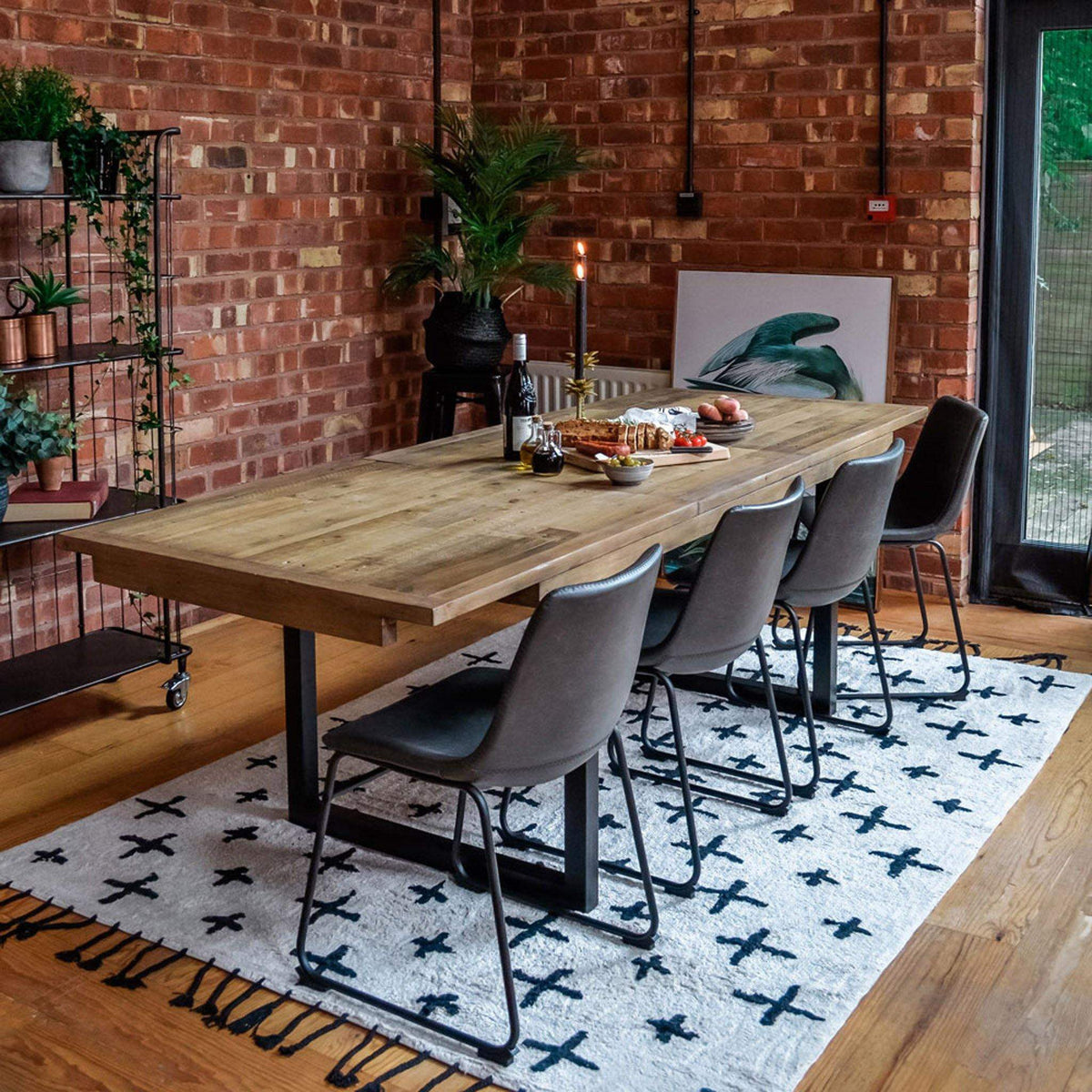 Boston Extending Dining Table (180240) Liv's Solihull