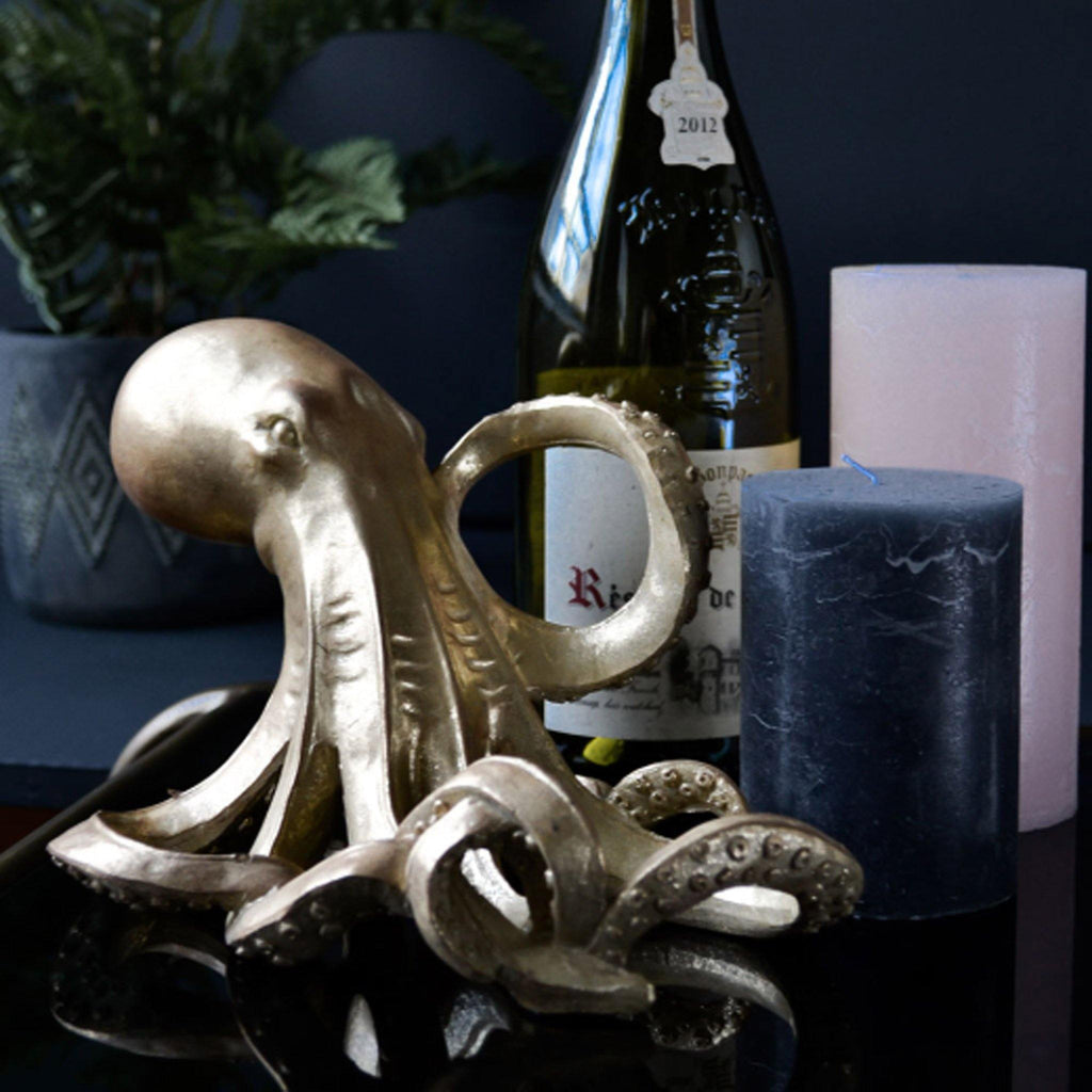 Gold Octopus Bottle Holder - Liv's
