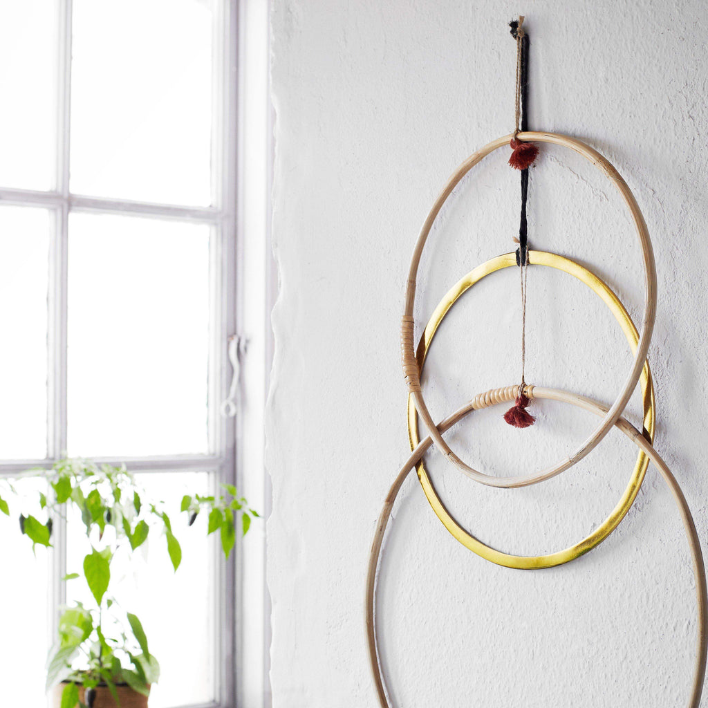 Hanging Bamboo Ring, 30cm - Liv's