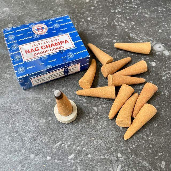 Pack Assortiment D'Encens (Cônes Goloka Nag Champa)[n1526