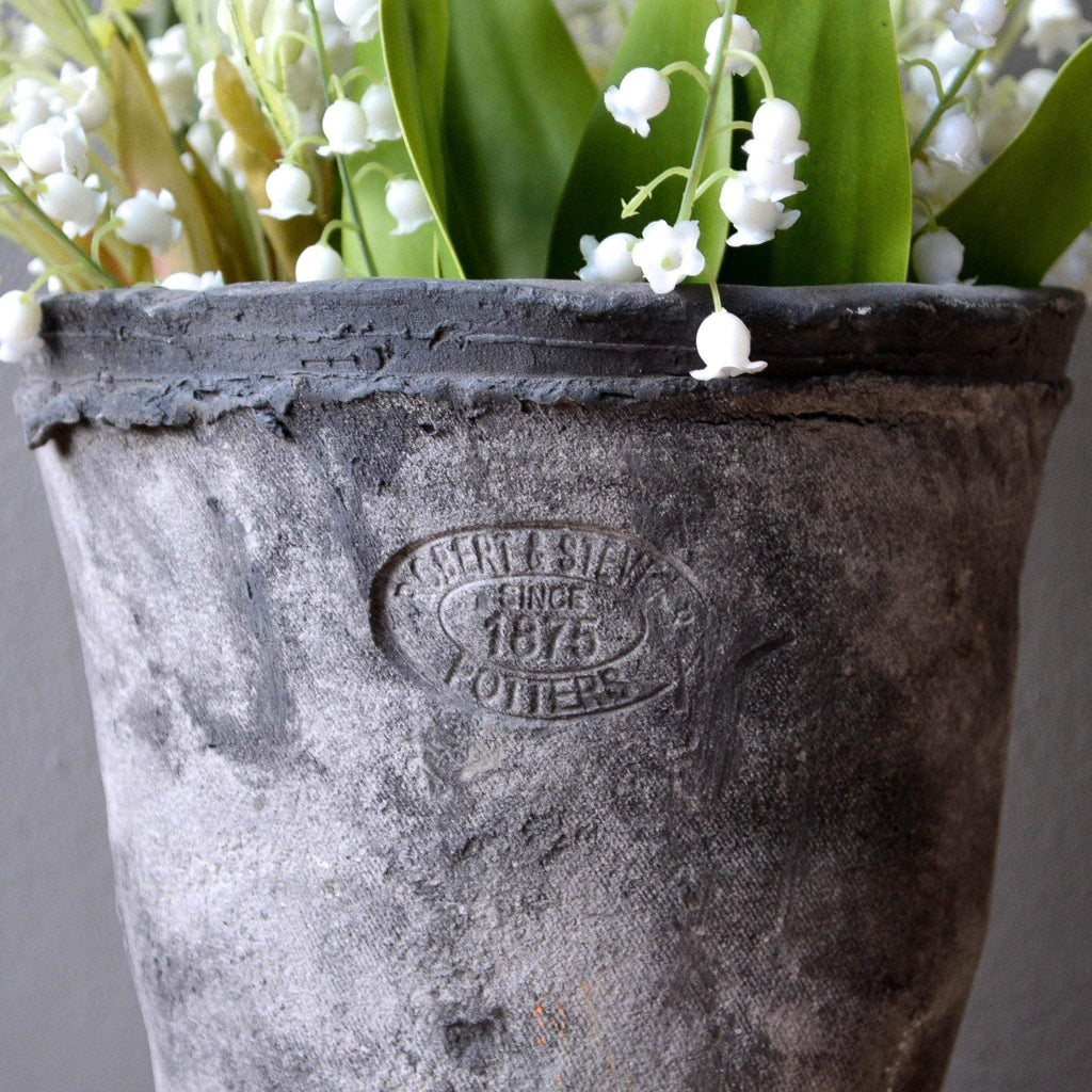 Grey Terracotta Pot - Large - Liv's