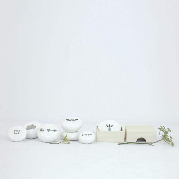 Porcelain Pebble - Moon and Back - Liv's