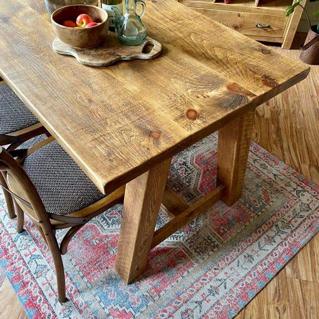 Sherwood Dining Table - A Frame Legs - Liv's