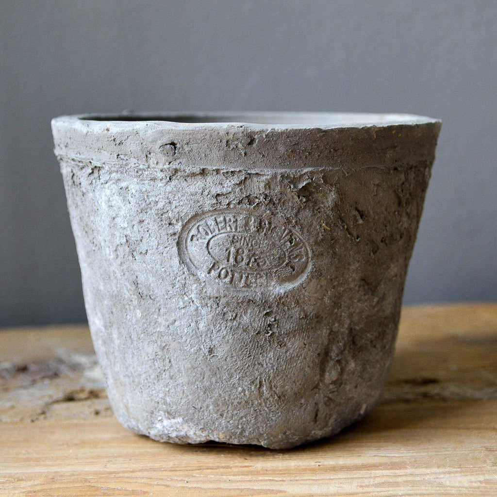 Grey Terracotta Pot - Small - Liv's