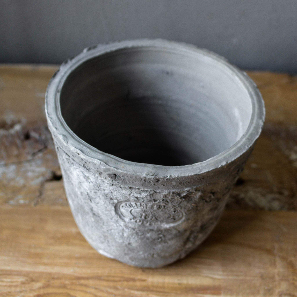 Grey Terracotta Pot - Small - Liv's