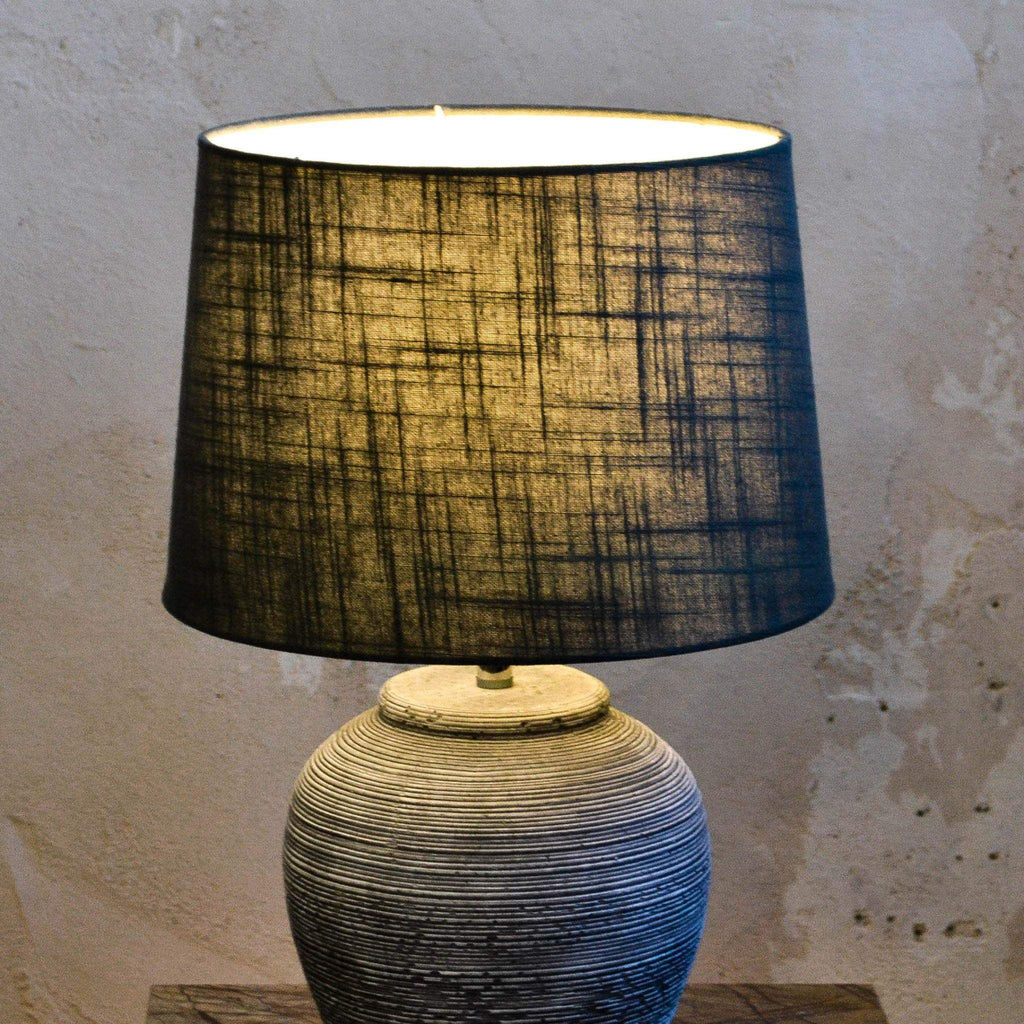Distressed Stone Table Lamp - Liv's