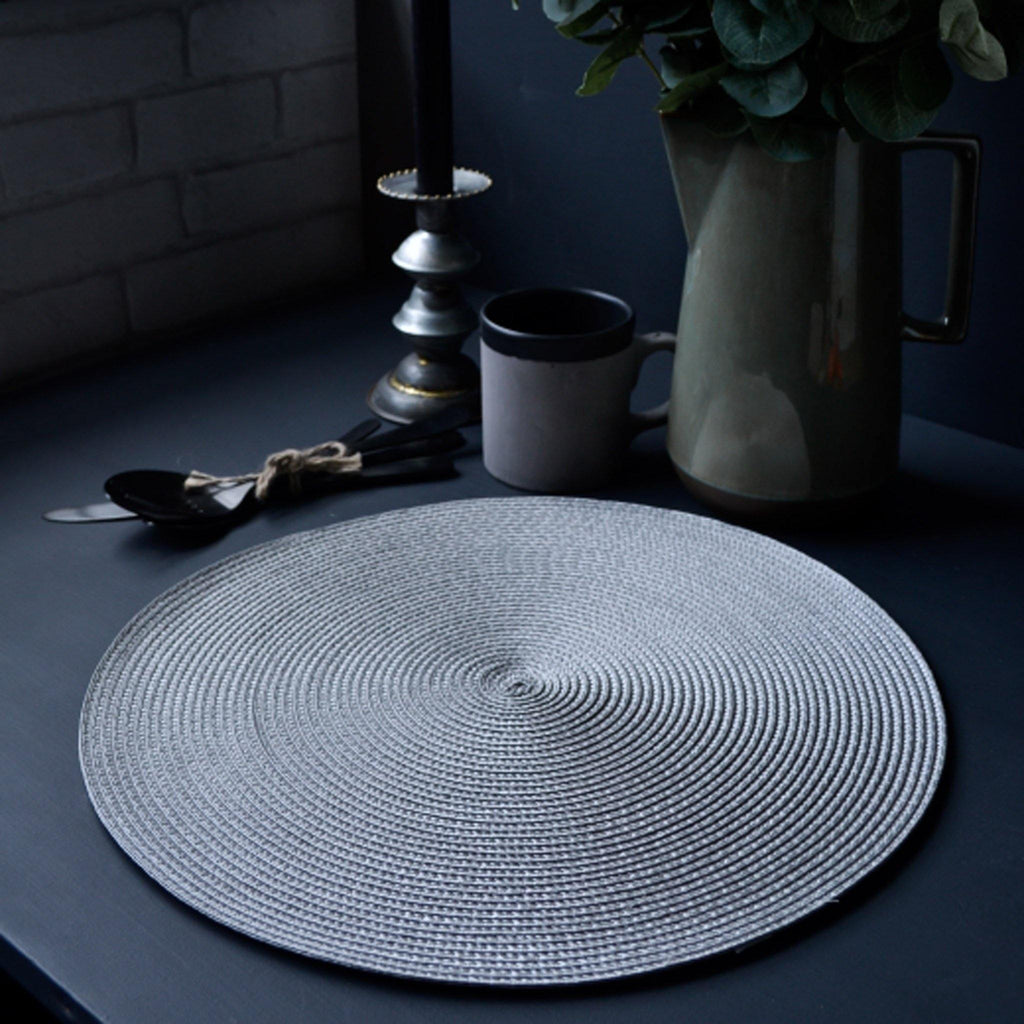 Round Placemat - Dove Grey - Liv's