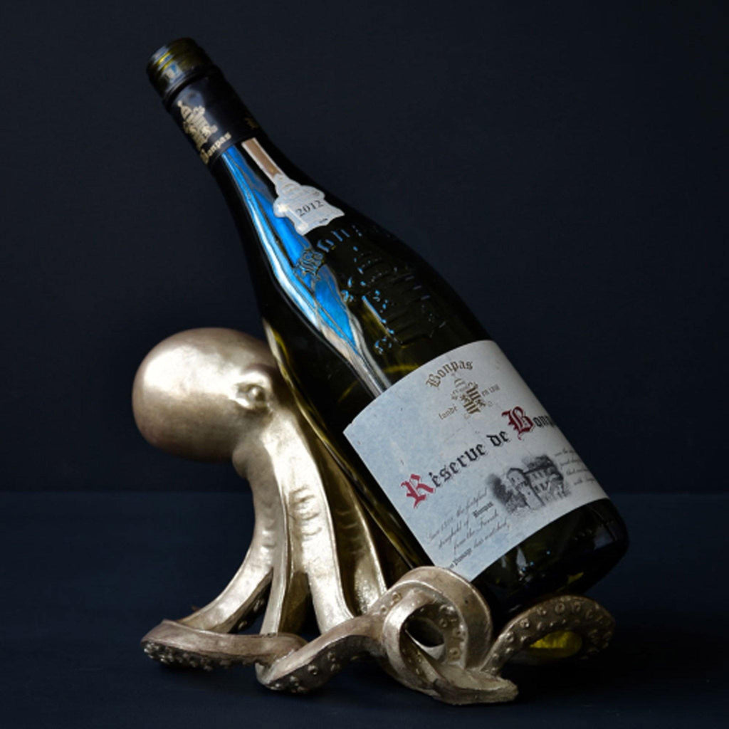 Gold Octopus Bottle Holder - Liv's